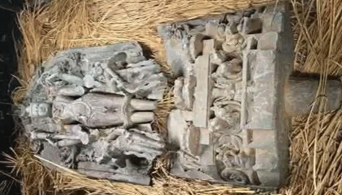 ঠাকুরগাঁওয়ে পাচারের আগেই উদ্ধার ১১৫ কেজির বিরল বিষ্ণুমূর্তি, মূল্য প্রায় সাড়ে ৩ কোটি টাকা; গ্রেপ্তার-২