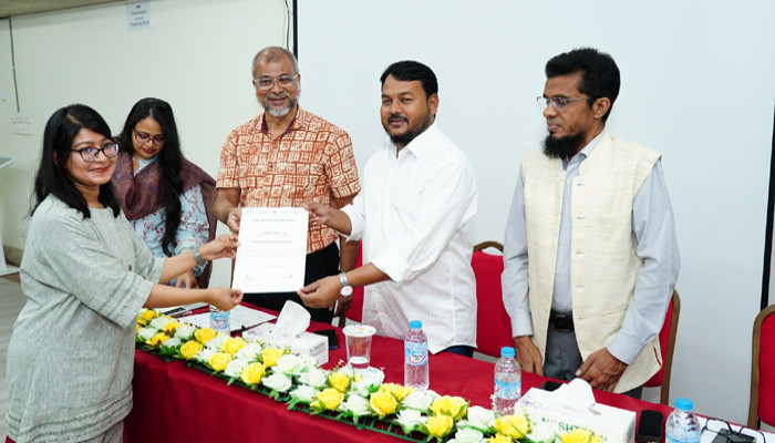 নগরীতে পেশাগত স্বাস্থ্য ও নিরাপত্তা বিষয়ক প্রশিক্ষক প্রশিক্ষণ কর্মশালার সমাপনী