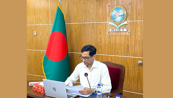 রুয়েট উপাচার্যের অভিনন্দন বার্তা