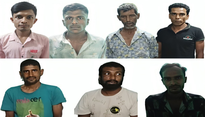 নগরীতে গাঁজা, ইয়াবা, হেরোইন, ট্যাপেন্টাডল-সহ মাদক কারবারি গ্রেফতার ৭