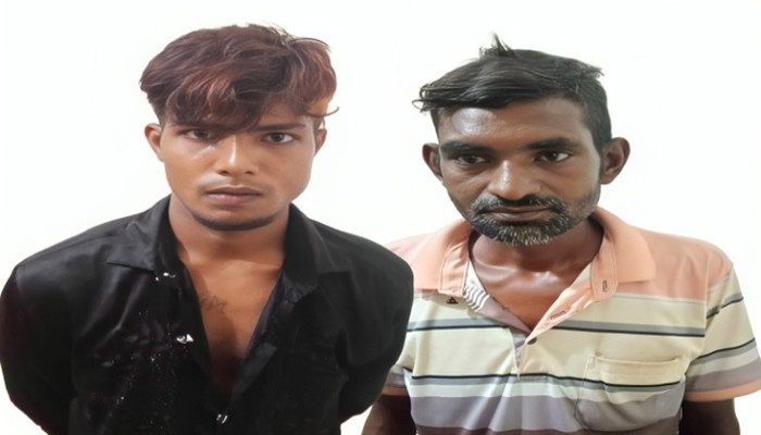 রাজপাড়া থানায় গাঁজা ও ইয়াবাসহ গ্রেফতার মাদক কারবারি শাহ পরান ও  আলামিন
