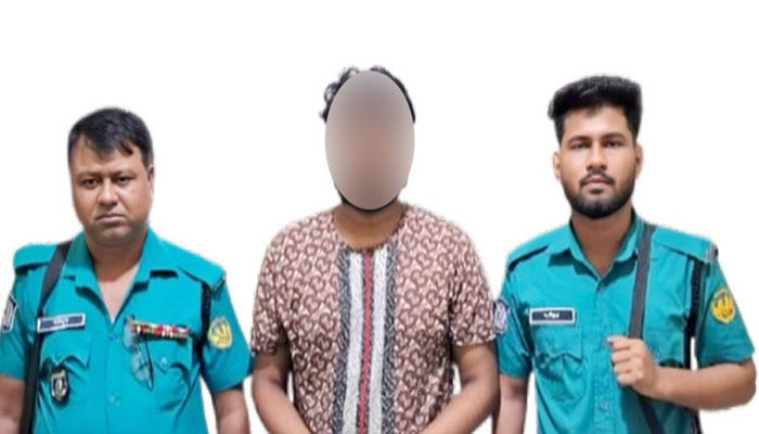 বোয়ালিয়া থানায় ছাত্রলীগ নেতা নোমান গ্রেফতার