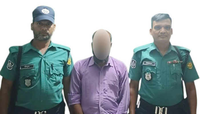 কাটাখালিতে গাঁজাসহ মাদক কারবারী শুকটা গ্রেপ্তার