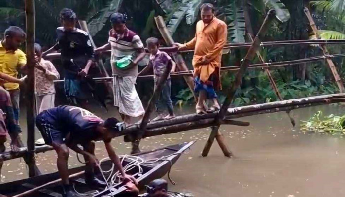 সাঁকো থেকে পড়ে বুদ্ধিপ্রতিবন্ধী কিশোরের মৃত্যু