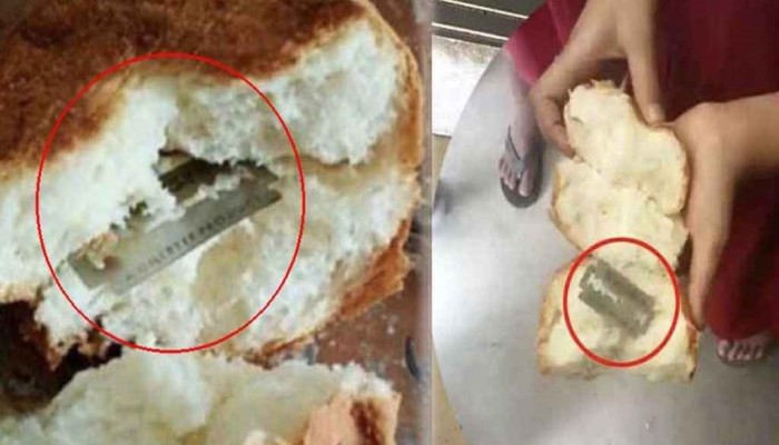 টিফিনের রুটিতে ব্লেড: তদন্তে যা পাওয়া গেল