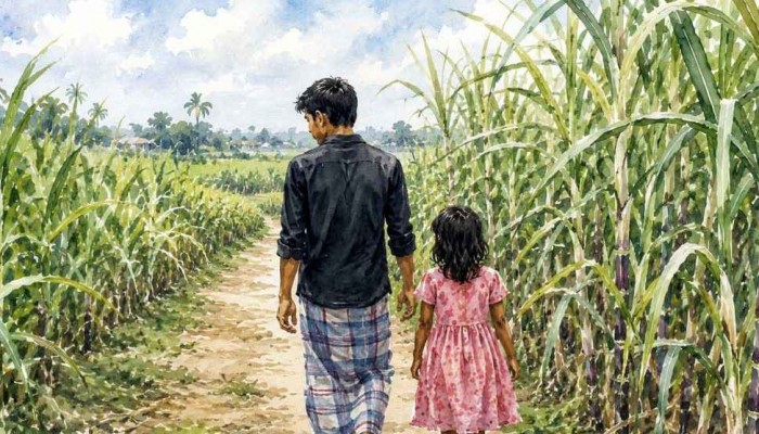 লোভ দেখিয়ে শিশুকে আখক্ষেতে নিয়ে গেলেন রাশেদ, অতঃপর...
