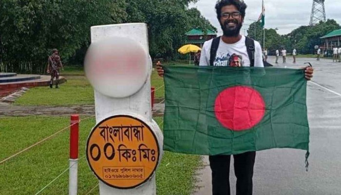 ২০ দিন হেঁটে টেকনাফ থেকে তেঁতুলিয়া ব্রাহ্মণবাড়িয়ার ফাহিম