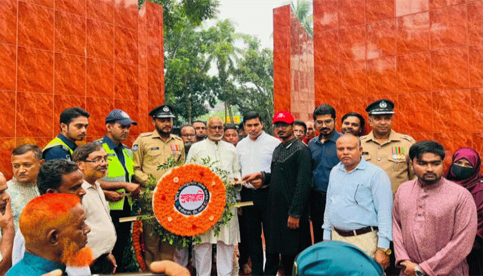 পুঠিয়ায় যথাযোগ্য মর্যাদায় জুলাই গণঅভ্যুত্থান দিবস পালিত