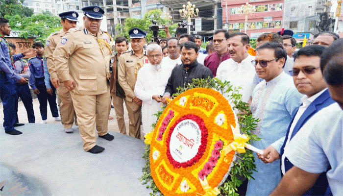 রাজশাহী সিটি কর্পোরেশনের উদ্যোগে যথাযোগ্য মর্যাদায় জুলাই গণঅভ্যুত্থান দিবস পালিত
