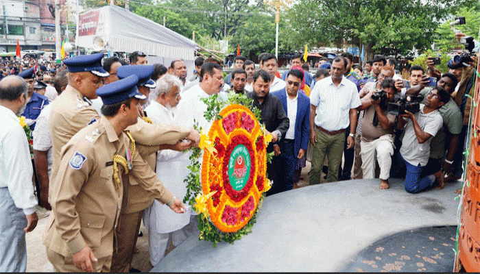 রাজশাহীতে যথাযোগ্য মর্যাদায় জুুলাই গণঅভ্যুত্থান দিবস পালিত