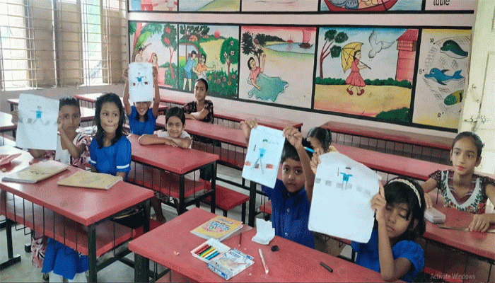 সিংড়ায় ২১০টি প্রাথমিক স্কুলে চিত্রাঙ্কন, রচনা  ও কবিতা আবৃত্তি প্রতিযোগিতা অনুষ্ঠিত