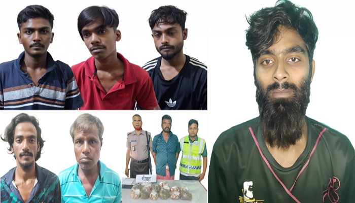 মহানগরীতে ট্যাপেন্টাডল, ইয়াবা ও গাঁজাসহ ৬ মাদক কারবারি গ্রেফতার