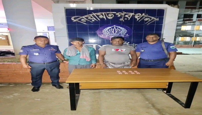 নিয়ামতপুরে ৮০ পিচ ট্যাপেন্টাডল ট্যাবলেটসহ গ্রেপ্তার ২