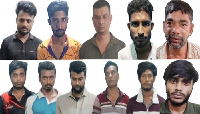 মহানগরীজুড়ে অনলাইন জুয়াড়িসহ গ্রেফতার ১৮