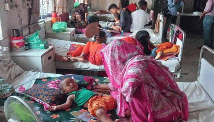 হামের উপসর্গ নিয়ে আরও ৫ শিশুর মৃত্যু 