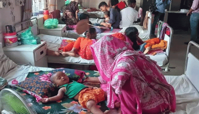 হামের উপসর্গ নিয়ে আরও চার শিশুর মৃত্যু