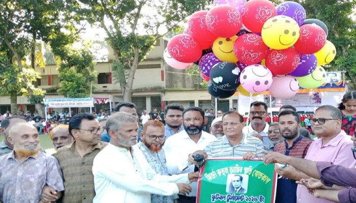 রাণীশংকৈলে মির্জা রুহুল আমিন স্মৃতি গোল্ডকাপ ফুটবল টুর্নামেন্টে অনুষ্ঠিত