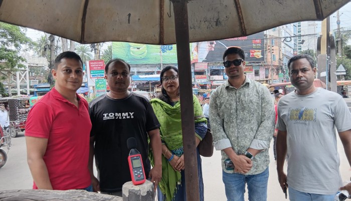রাজশাহীতে শব্দদূষণ ভয়াবহ মাত্রায়, রেইলগেট-লক্ষীপুরে ১০০ ডেসিবেলের বেশি শব্দ