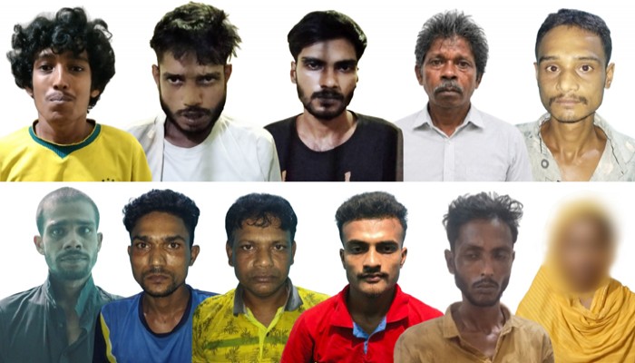 মহানগরীজুড়ে পুলিশের অভিযানে নারীসহ গ্রেফতার ১১