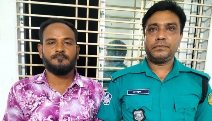 সাত বিঘা জমি নিয়ে প্রতারণা ও চেক ডিজঅনার মামলায় গ্রেপ্তার