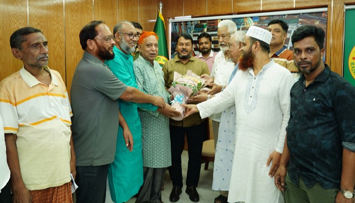 রাজশাহীর উন্নয়নের স্বার্থে রাসিক প্রশাসকের পাশে থাকার প্রত্যয় ব্যবসায়ী ঐক্য পরিষদের নেতৃবৃন্দের