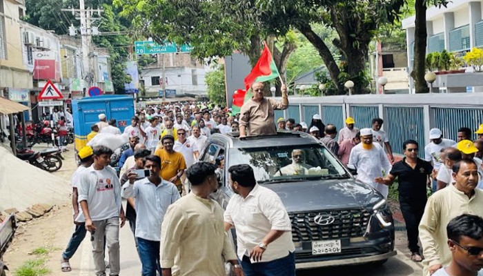 রাণীনগরে বিএনপির প্রতিষ্ঠাবার্ষিকী উপলক্ষে র‍্যালি ও আলোচনা সভা