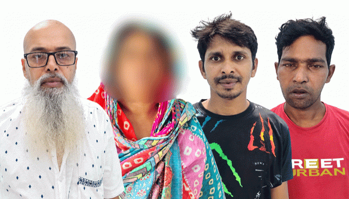 রাজশাহীতে ৬৫ লাখ টাকার হেরোইনসহ নারীসহ গ্রেপ্তার ৪
