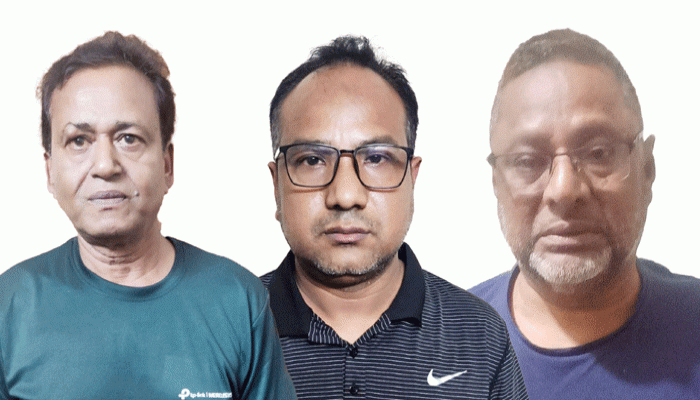 রাজশাহীতে আওয়ামী লীগের তিন নেতা গ্রেপ্তার