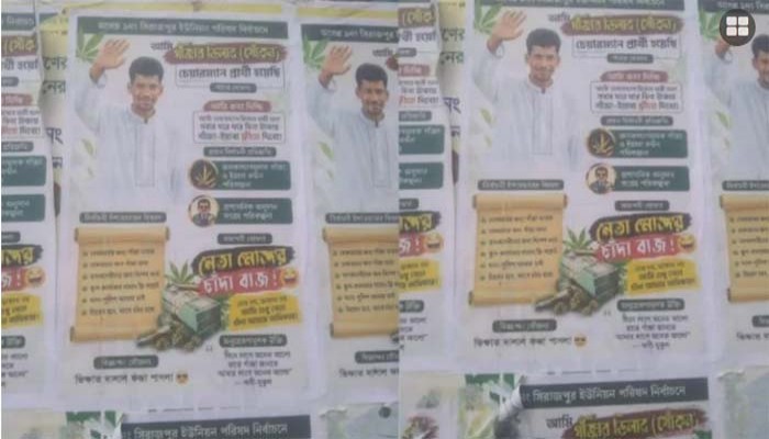 ‘আমি চেয়ারম্যান হলে গাঁজা-ইয়াবা ফ্রি দিবো’