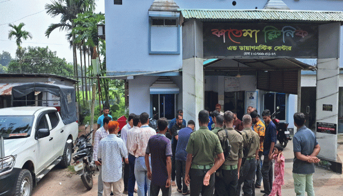 পুঠিয়ায় ক্লিনিক-ডায়াগনস্টিক সেন্টারে অভিযান, বন্ধ ১ প্রতিষ্ঠান, জরিমানা ৪০ হাজার