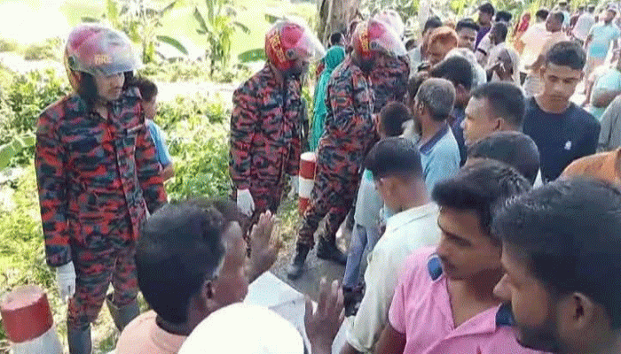 মান্দায় বাসের চাপায় চার্জারভ্যান চালক নিহত