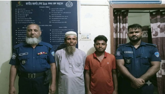 ধর্ষণের অভিযোগে সৎ বাবাসহ গ্রেপ্তার ২