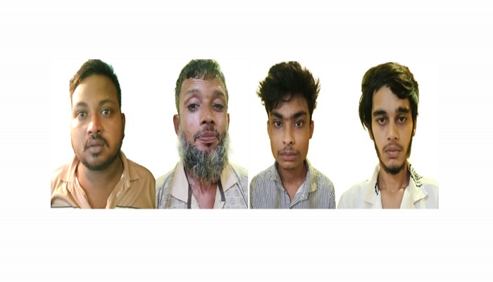 নগরীজুড়ে  মাদকসহ গ্রেপ্তার ৪, বিভিন্ন মামলায় আটক ২২