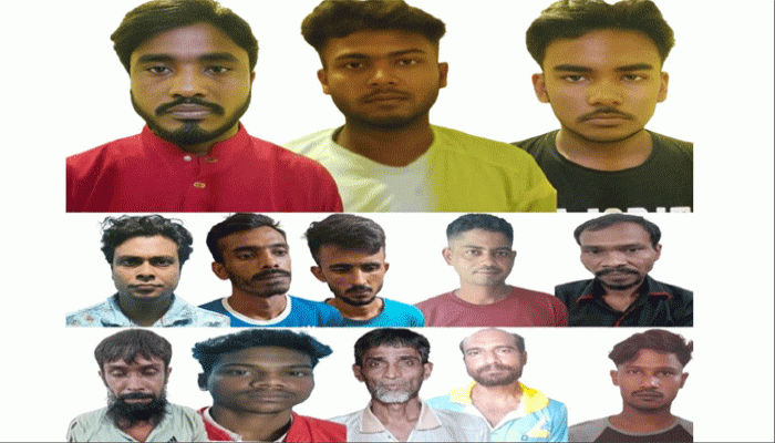রাজশাহীতে পুলিশের অভিযানে মাদক কারবারী গ্রেফতার ১৩