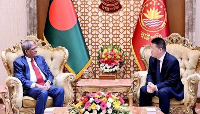 বিনিয়োগ বাড়ানো ও রোহিঙ্গা প্রত্যাবাসনে চীনের সহায়তা চাইলেন রাষ্ট্রপতি