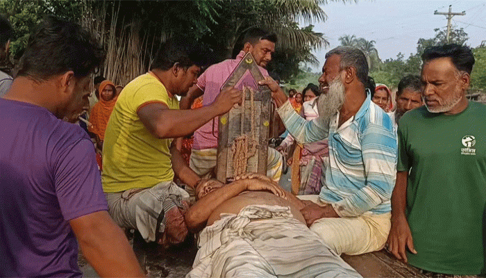 লালপুরে লাশবাহী অ্যাম্বুলেন্সের ধাক্কায় পথচারী নিহত