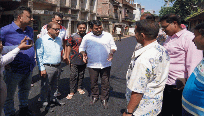 দীর্ঘ ভোগান্তির অবসান, চালু হলো হেতেমখাঁ-বর্ণালী সড়ক