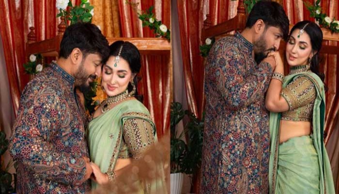 অপুর রোমান্টিক ফটোশুট ভাইরাল, যা বললেন অভিনেত্রী