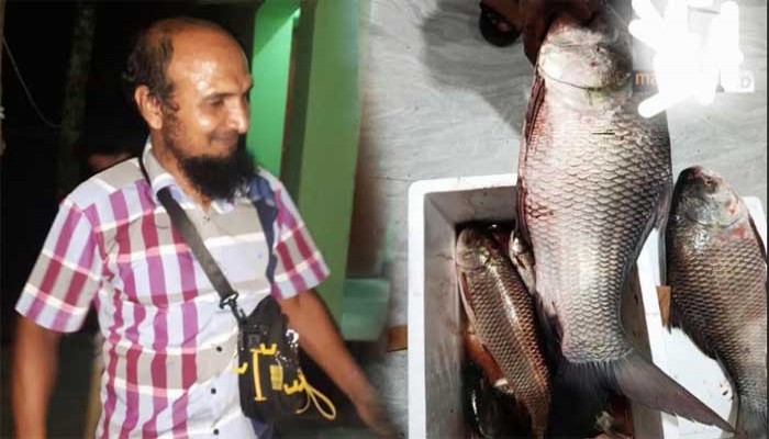 খাদ্য কর্মকর্তা যখন মাছ চোর  !