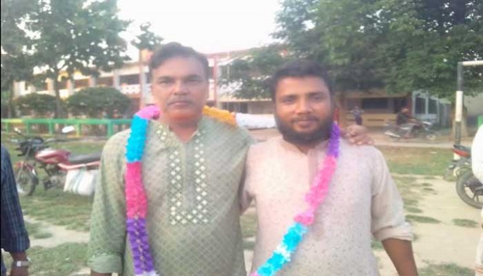 সভাপতি সুমন- সম্পাদক মান্নান  রাণীশংকৈলে বৈদ্যুতিক নির্মাণ শ্রমিক ইউনিয়নের  নির্বাচন