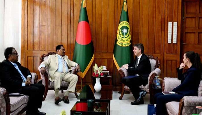 স্পিকারের সঙ্গে ঢাকায় নিযুক্ত সুইডেনের রাষ্ট্রদূতের সাক্ষাৎ