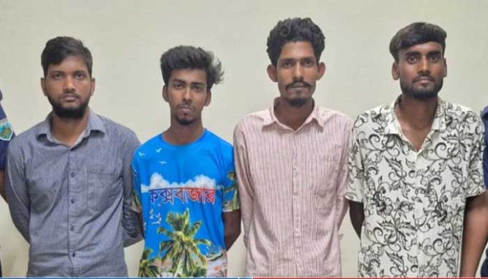 মহাদেবপুরে নিষিদ্ধ সংগঠনের ৪ নেতাকর্মী গ্রেপ্তার