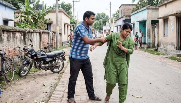 ‘তুই আমার থেকে বেশি আয় করিস’ মোটরসাইকেল কিনে না দেওয়ায় স্ত্রীকে রাস্তায় মারধর